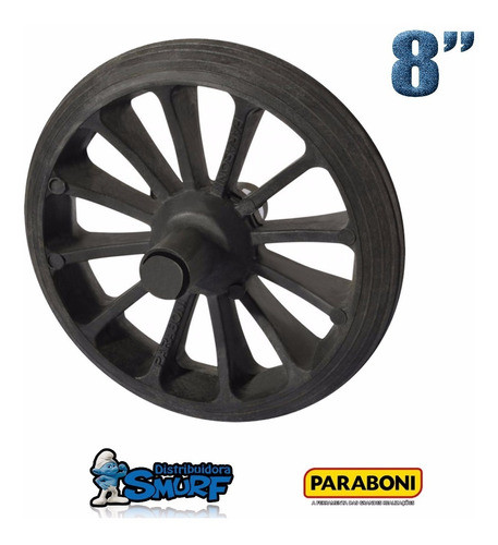 Pneu Roda Maciça Carrinho De Mão Sem Câmara Resistente 4pcs 0