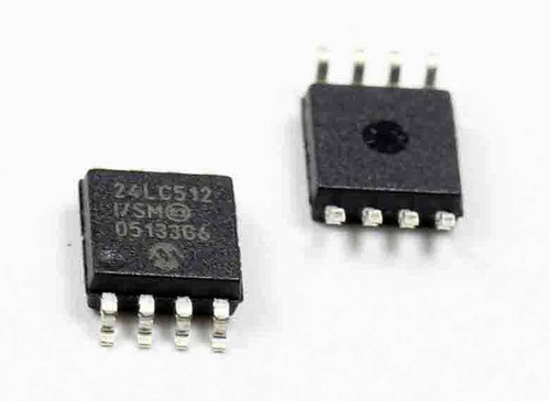 24lc512 T--i/sm Memoria Eeprom 512k Smd Soic-8c 0