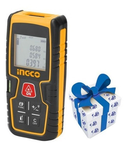 Medidor De Distancia Laser Ingco 40mt Hldd0401 + Regalo ! 0
