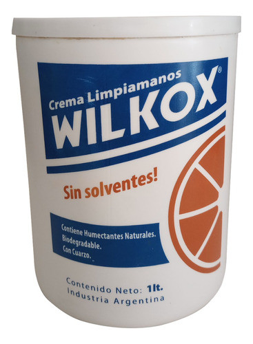 Crema Limpia Manos Wilkox 1l 0