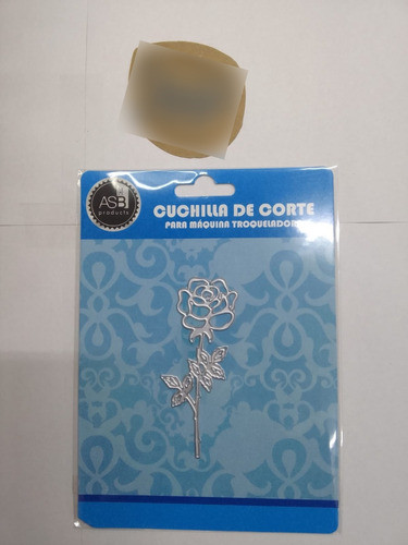 Matriz De Corte Para Maquina Troqueladora Rama Con Rosa Asb 0