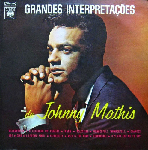 Cd Grandes Interpretações De Johnny Mathis 0