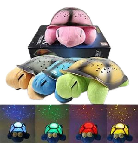 Juguete Tortuga Con Luz Y Proyeccion De Estrellas 0