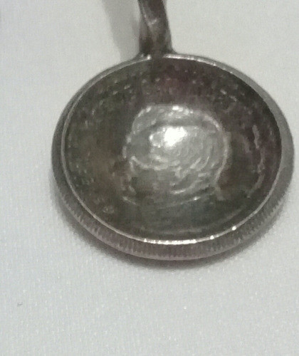 Cucharita De Colección De Moneda 0