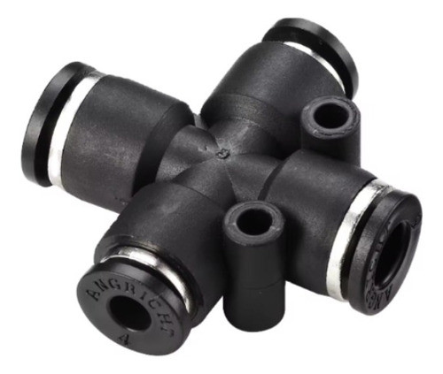 Cruz Acople Rápido Conector Diametro 6mm Neumatica 0