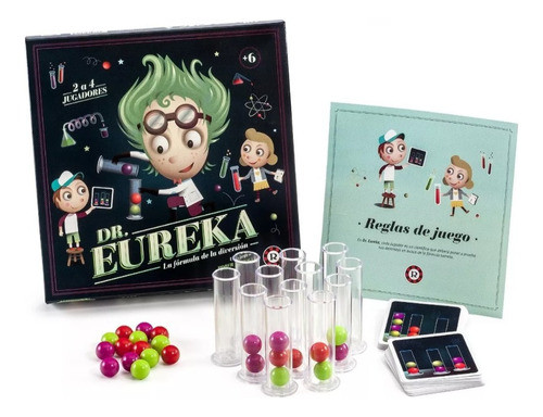 Juego De Mesa Dr. Eureka. Ruibal Original Científico 0