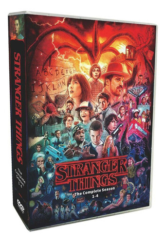 Stranger Things Temporadas 1, 2, 3 Y 4 De 13 Discos Dvd 0