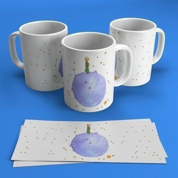 Kit Plantillas Sublimación Tazas - El Principito 0