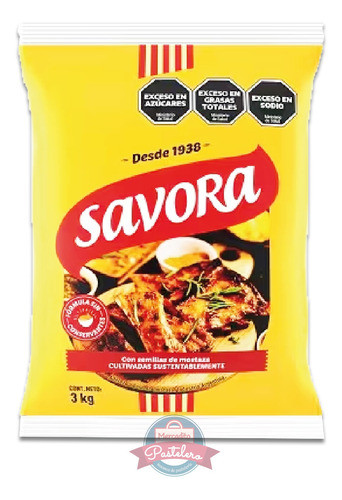 Mostaza X3kg Savora 0