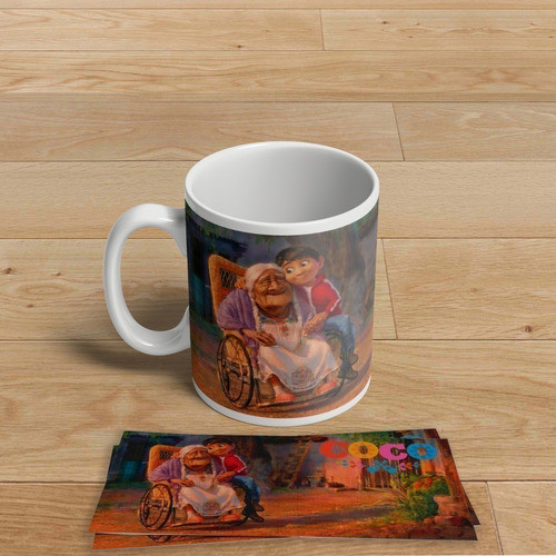 Diseños Plantillas Tazas Película Coco Disney Sublimación 0