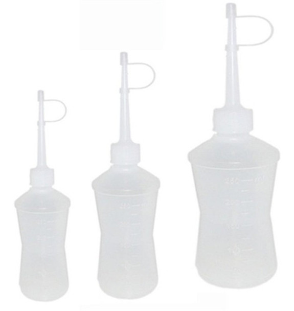 Almotolia Bico Reto Natural Aplicador 500ml - Kit C/ 12 Pçs 0