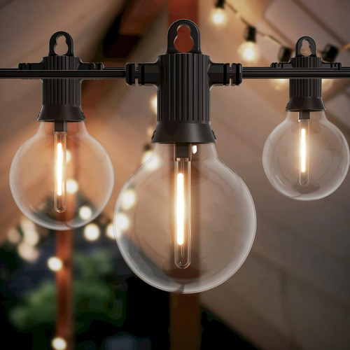 Zuske Cadena De Luces Led Para Exteriores, Cadena De Luces D 0