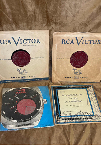Discos Vinilos Long Play Telefunken Plateros Rca 7 Discos 0