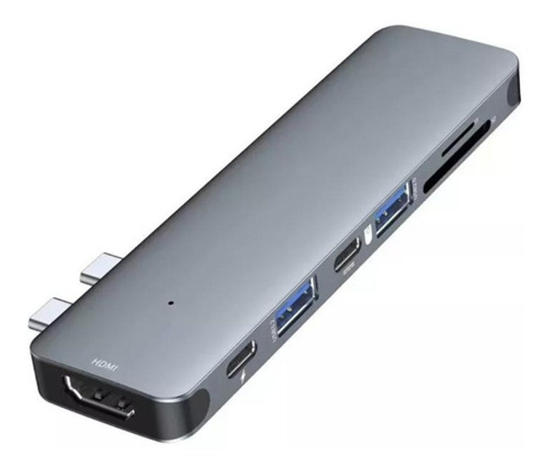 Adaptador Para Macbook Pro Air Hub Usb C Hdmi Sd Thunderbolt 0
