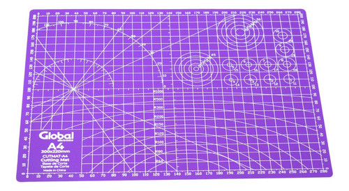 Plancha Para Corte 22 X 30 Global Violeta 0