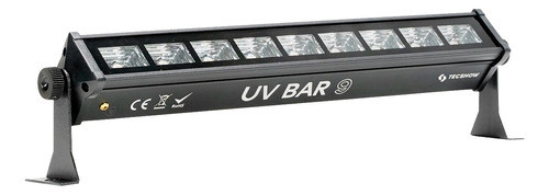 Barra Tecshow Uv Bar 9 Ultravioleta 9 Leds Uv De 1w 0