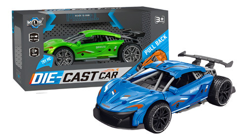 Autito Juguete Pull Back Con Sonido 0