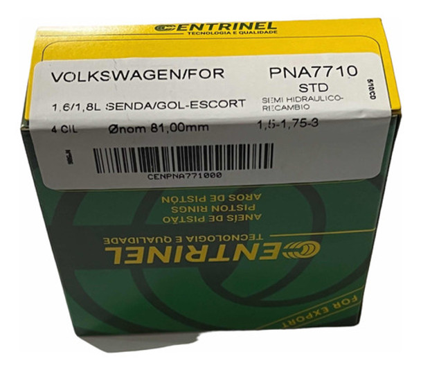 Aros Recambio Vw Senda / Gol 1.6 / 1.8 Nafta A Carburador 0