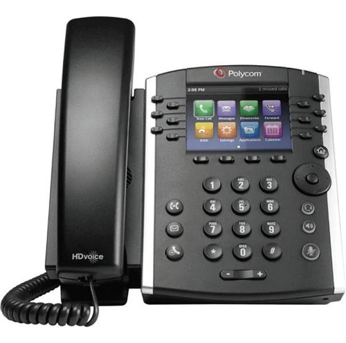 Telefone Ip Polycom Hd Voice Vvx 410 Poe 0