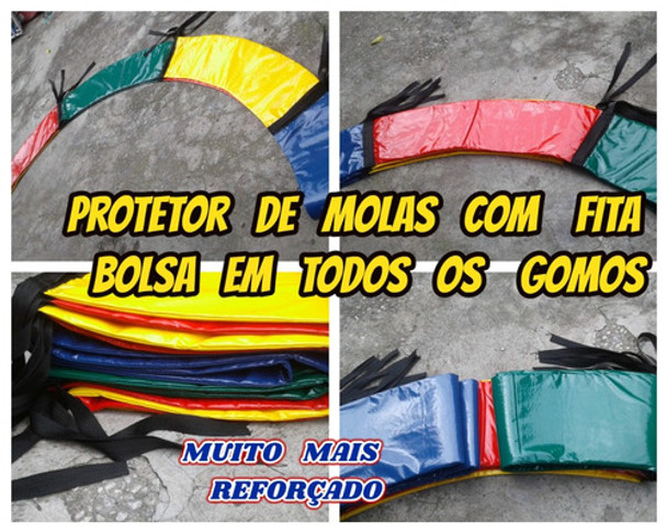 Protetor Reforçado+1 Rede+6 Isot. P/pula Pula 1.40mts+brinde 0