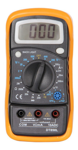 Tester Digital Display Multimetro Ts 850l Pronext 0
