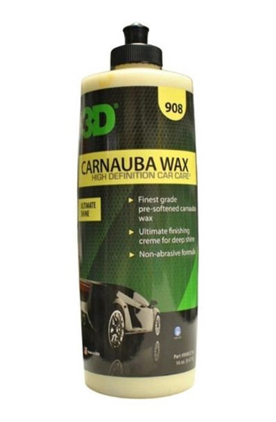 3d Carnauba Wax Cera De Carnauba Líquida 500cc 0