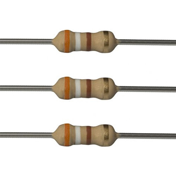 50 Resistencias 2w 390 Ohm 390r 390e 5% Carbon 0