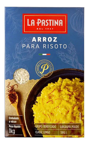 Arroz Para Risoto, La Pastina 1kg 0