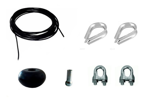Kit Reparación De 1 Cable Multigimnasio Minigym Servicegym 0