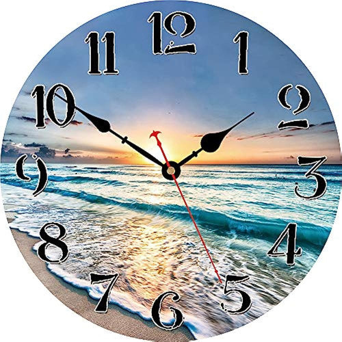Reloj De Pared De Cocina Vikmari - Reloj De Pared Decorativo 0