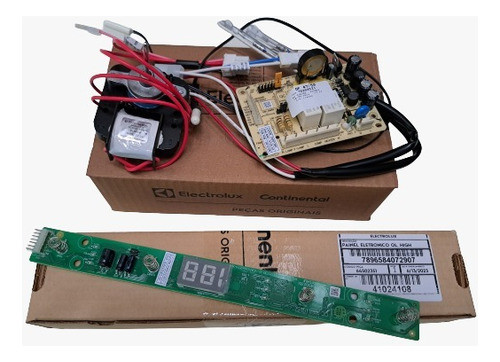 Kit Placa Sensor Electrolux Df50 Dw50x + Interface 220v Orig 0