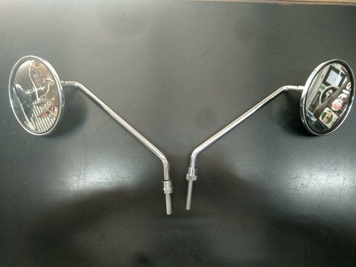Espejos Set Honda C70 Faro Redondo 0