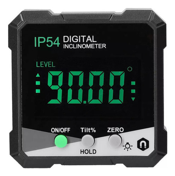 Luz De Fundo Lcd Com Inclinômetro Digital Portátil Ip54 4* 9 0