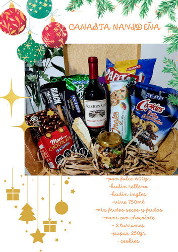 Canastas Navideñas, Box Personalizados Varias Opciones 0