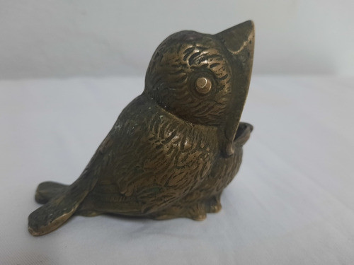 Pajaro Antiguo De Bronce 0