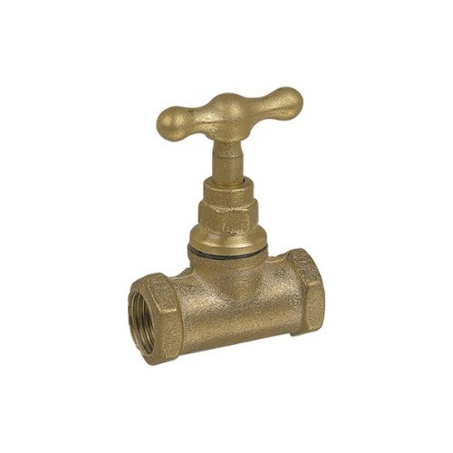 Llave De Paso De Bronce De 1/2 Por 2 Unidades 0