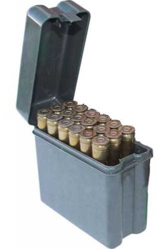 Caja Porta Municion Mtm De Cinto Rm-20 308 H.green 0