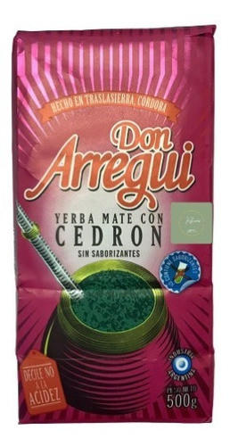 Yerba Mate Don Arregui Cedrón 0