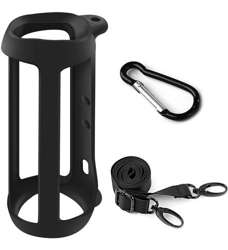 Funda De Silicona Para Altavoz Jbl Flip 5 - Negra 0