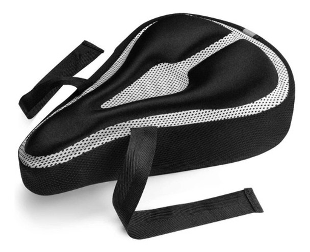 Funda Para Asiento De Bicicleta De Gel. Color Negro. 0