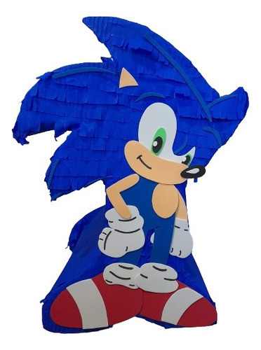 Piñatas Sonic Shadow Piñata Relleno Cotillon Sonic Piñatas 0