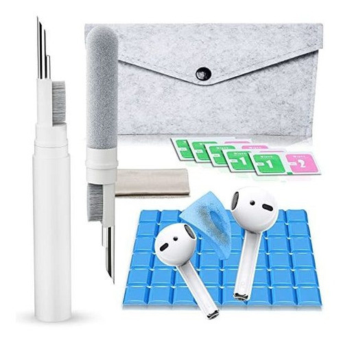 Kit Limpieza Auriculares Cepillo Limpiador Caja Inalambricos 0