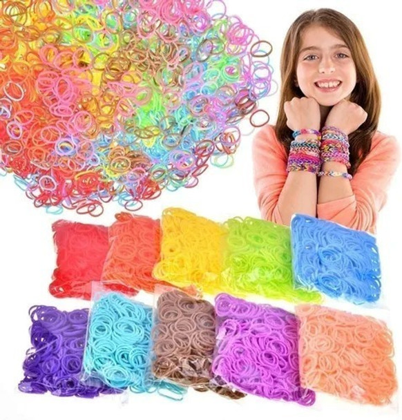 Gomitas Para Hacer Pulseras  Juego Para Niñas/os 0