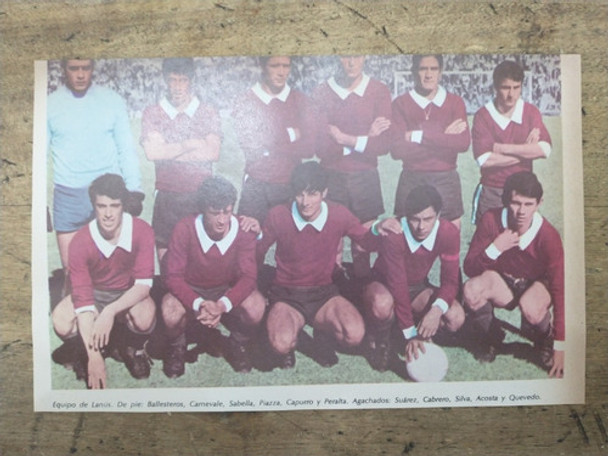 Recorte Lanús Equipo Metropolitano 69 Ballesteros Otros 0