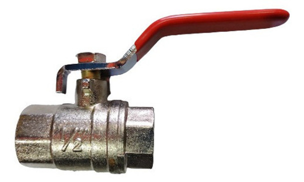 10 Llave De Paso Esferica Válvula Esferica Metal De 1/2 0