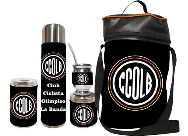 Set Matero Completo Club Ciclista Olímpico. Ecocuero 0