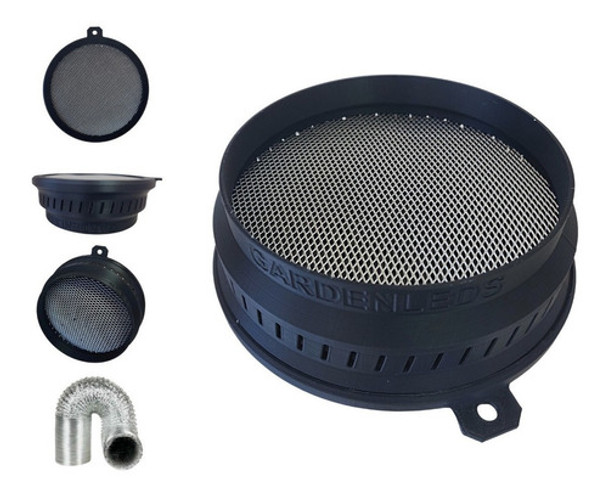 Filtro De Carvão Ativado 150mm Recarregável Gardenleds Grow 0