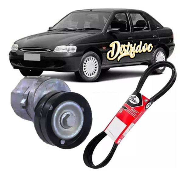 Kit Tensor + Correa Polyv Ford Escort 1.8 16v Zetec 0