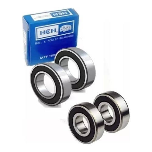 2 Rolamentos 6902 E 2 6903 Compatível Com Bicicleta Cubo Srm 0