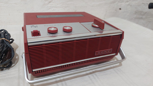 Antiguo Grabador Reproductor De Cinta Abierta Sony 900 0